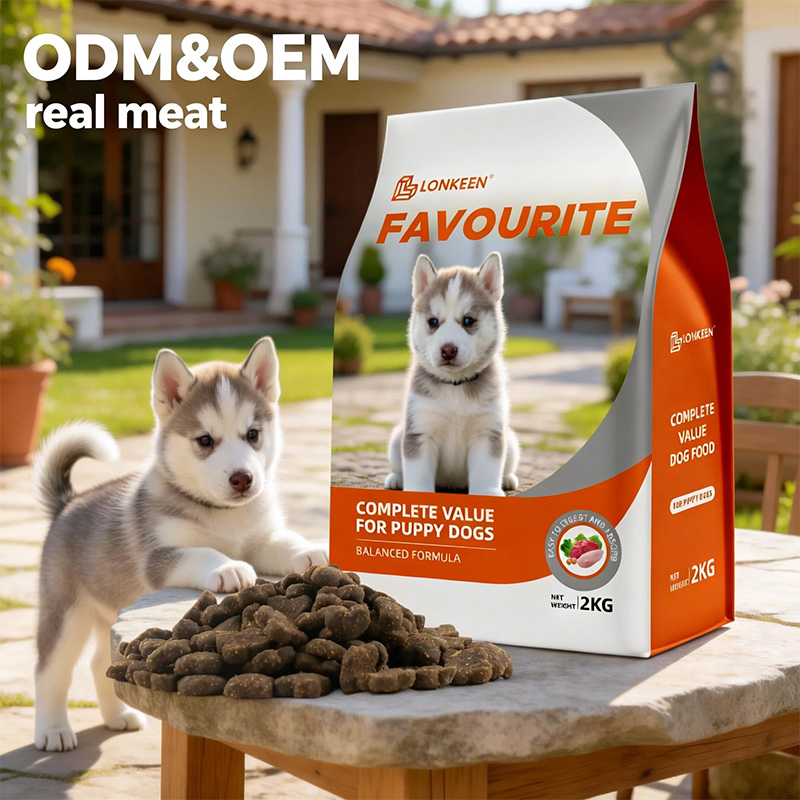 Ventas directas de fábrica, muestras gratuitas, sabor a cordero alto en proteínas, alimento seco para perros OEM