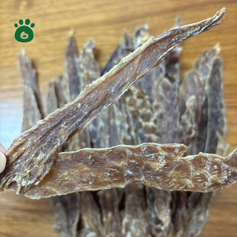 100% Tiras de Pechuga de Pato Natural Secadas al Aire para Perros - Orgánico, Alto en Proteínas, Sin Aditivos, 18-Month Vida Útil, Alimentos para Mascotas con Soporte OEM/ODM