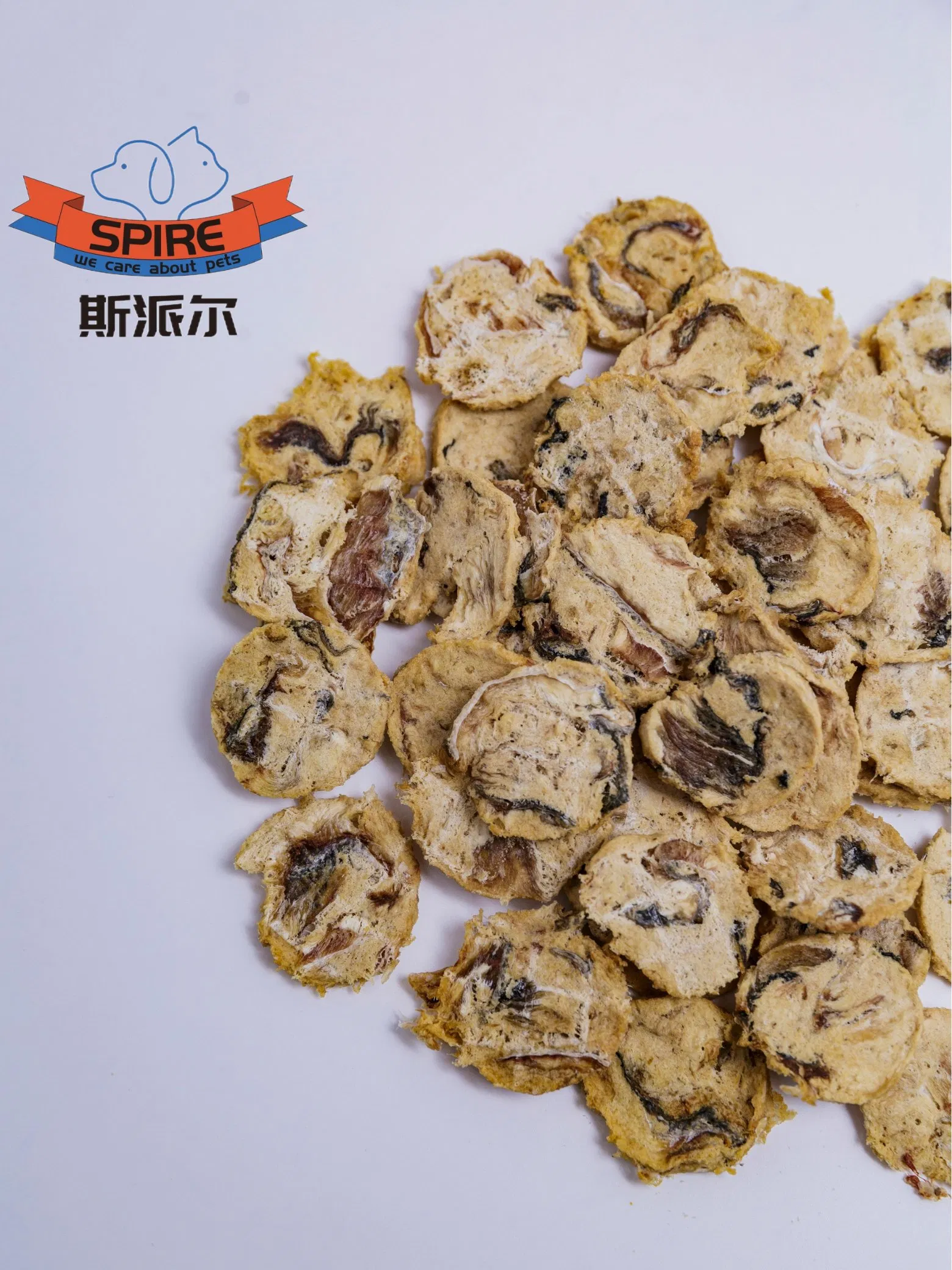 Comida seca para perros de calidad confiable, sabor premium de bacalao en chips