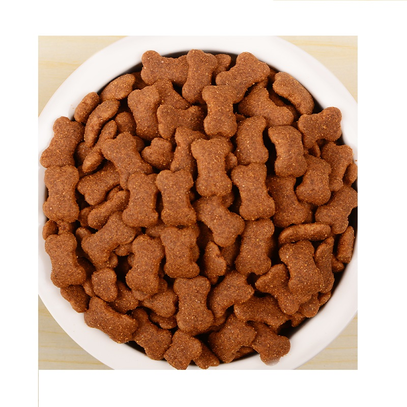 Fábrica OEM Venta al por mayor Bajo MOQ Comida seca para perros Comida para cachorros y adultos Sin granos Croquetas sabrosas Comida básica palatable