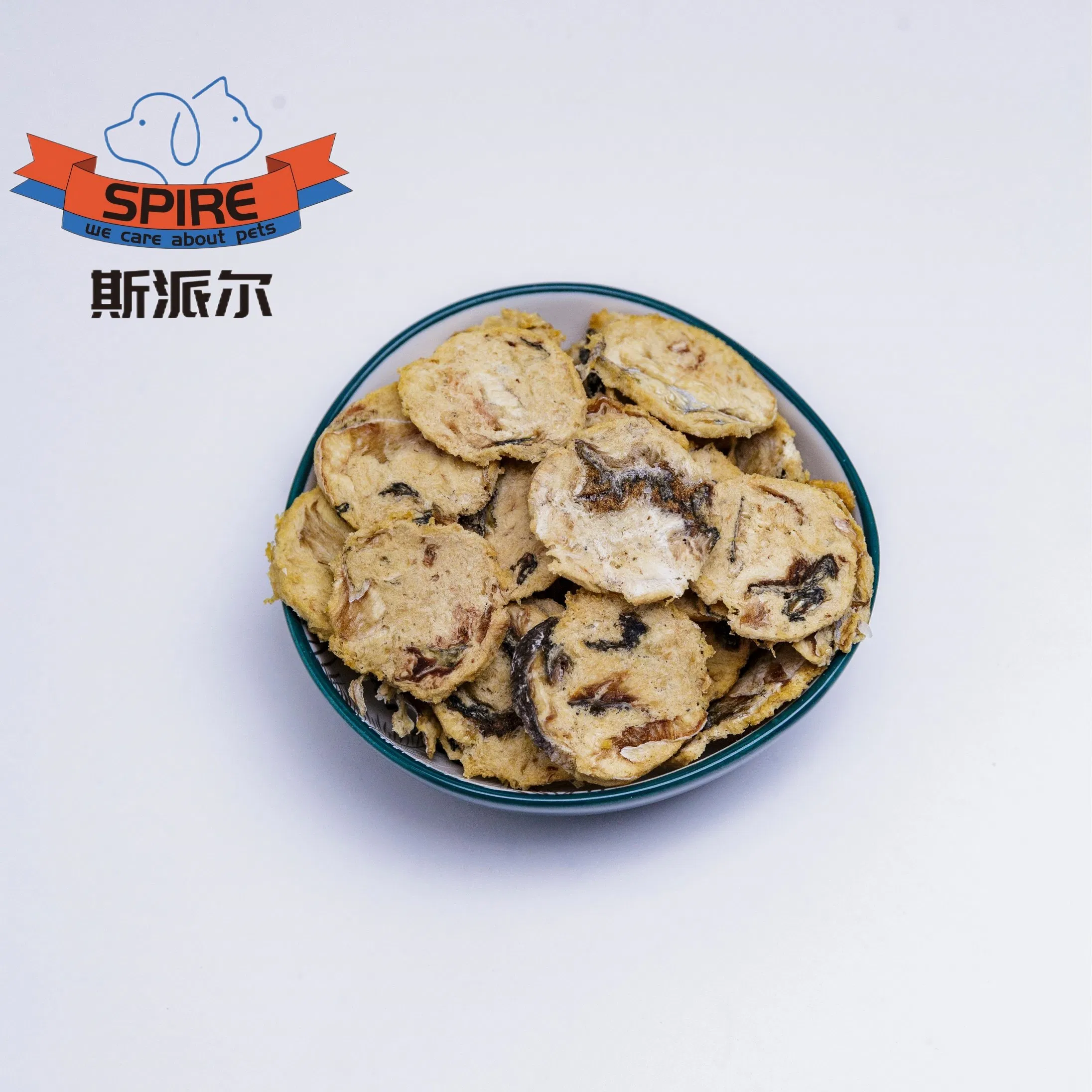 Comida seca para perros de calidad confiable, sabor premium de bacalao en chips