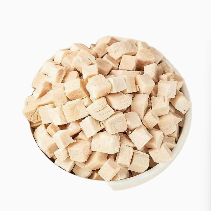 Galletas para gatos liofilizadas de carne real alta en proteínas, sabores de pollo, salmón, atún y pato, galletas calmantes