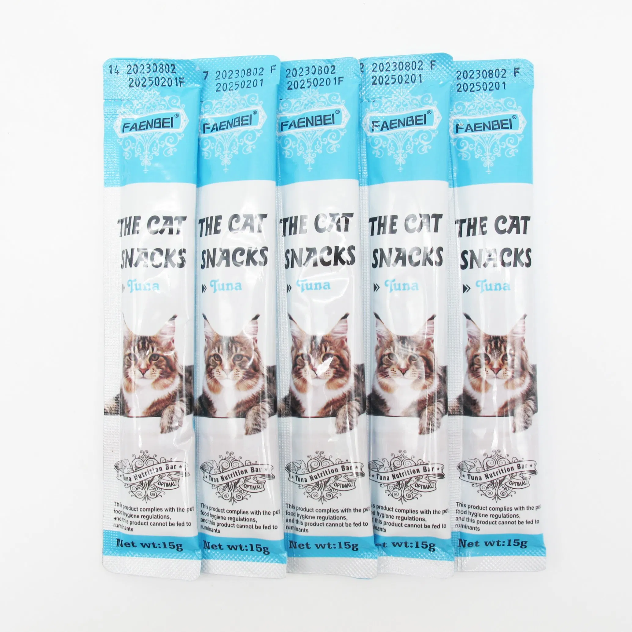 Precio de fabricación de atún/pollo puré fresco lamer palitos líquidos snack golosinas para mascotas productos alimenticios