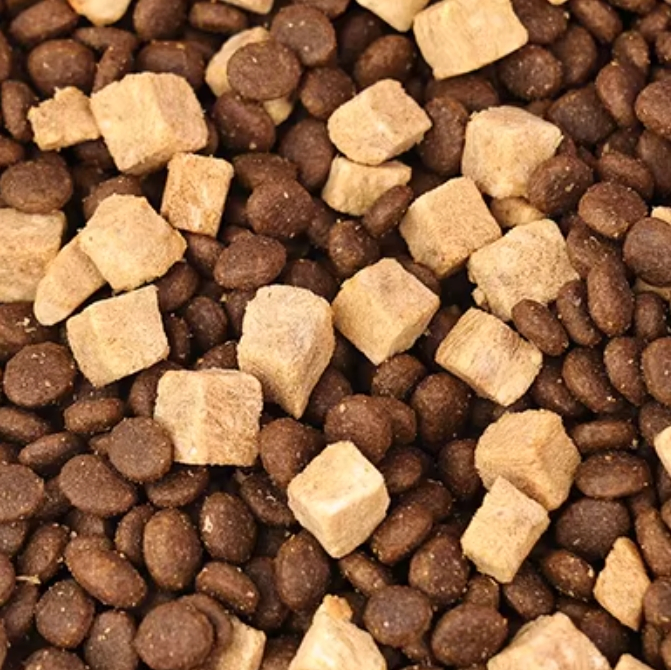 Alimento seco para perros con prebióticos de carne de res, bajo en grasa y alto en proteínas, en diversas formas, venta al por mayor de fábrica de la FDA