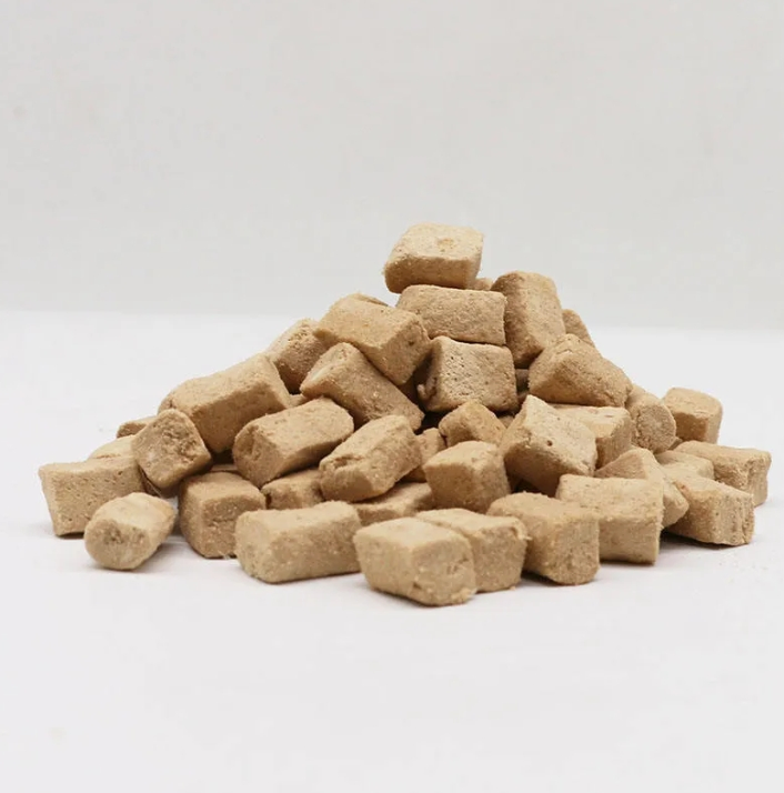 Galletas para perros y gatos liofilizadas de alto contenido proteico, salmón real, multi sabor, carne pura, sin aditivos