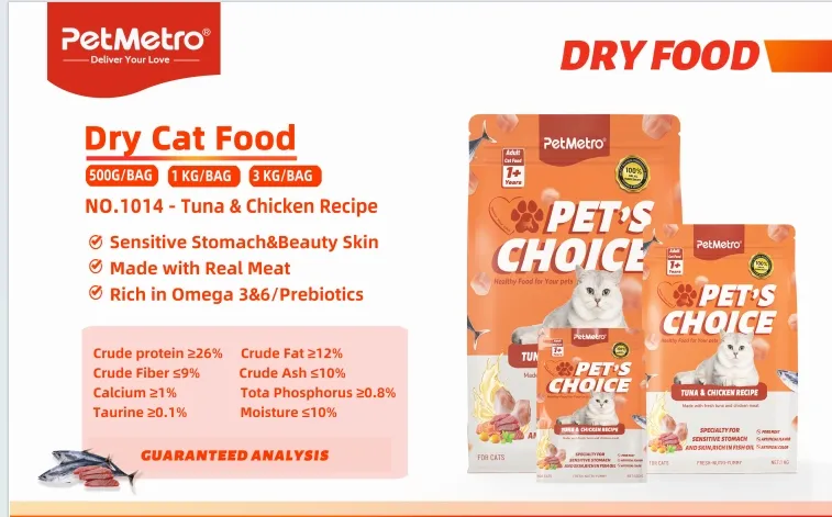 Alimento seco para gatos de calidad premium