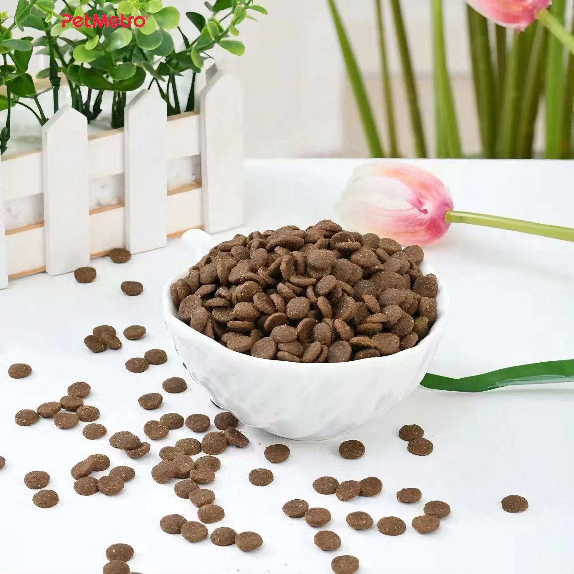 Alimento seco saludable con carne real y fórmula equilibrada para gatos