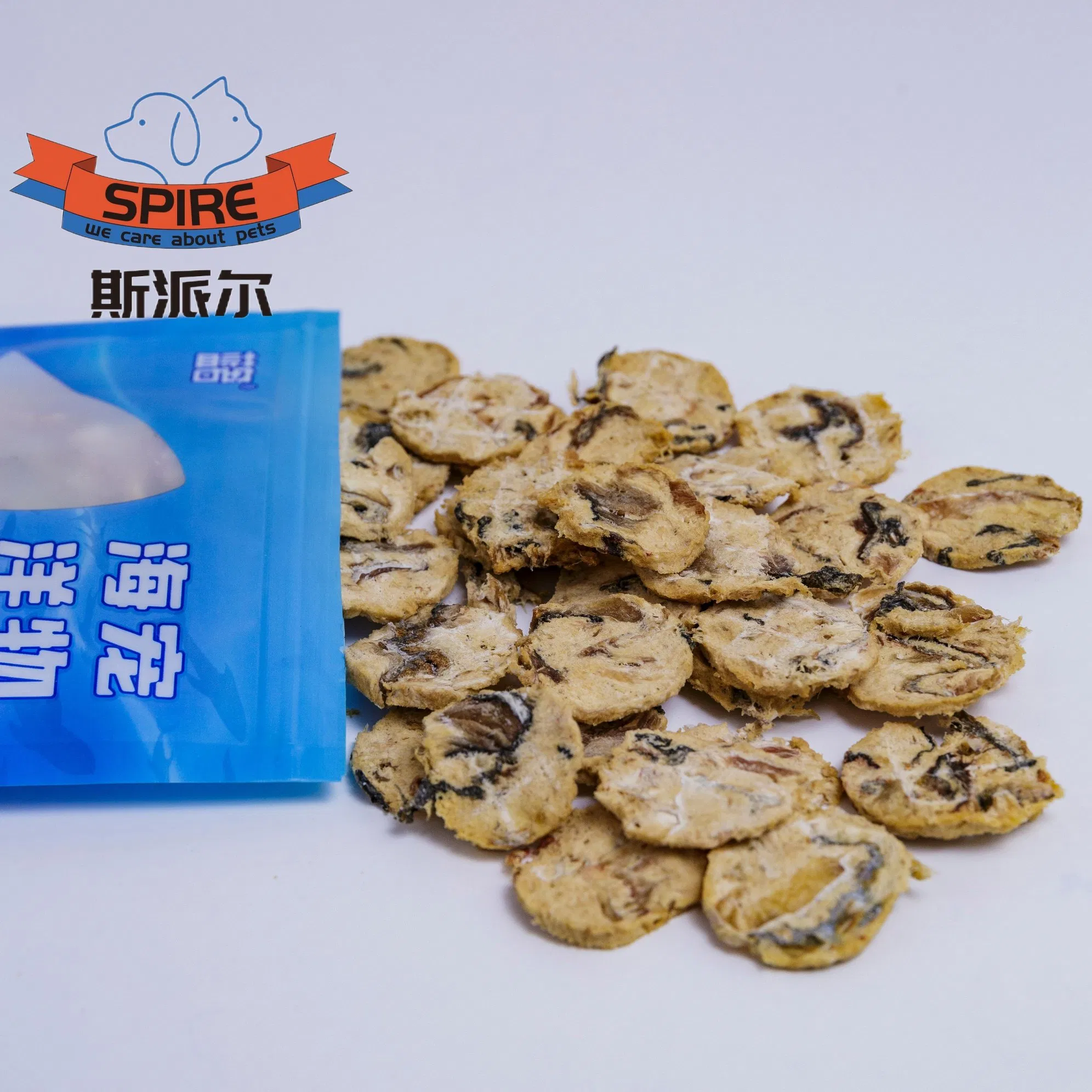 Comida seca para perros de calidad confiable, sabor premium de bacalao en chips