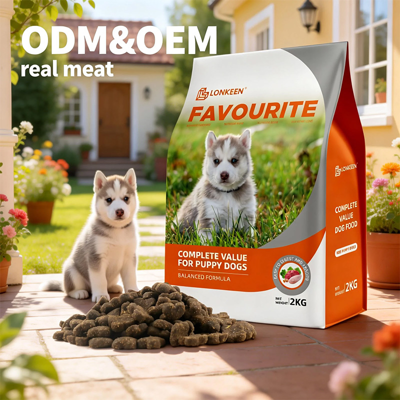 Ventas directas de fábrica, muestras gratuitas, sabor a cordero alto en proteínas, alimento seco para perros OEM