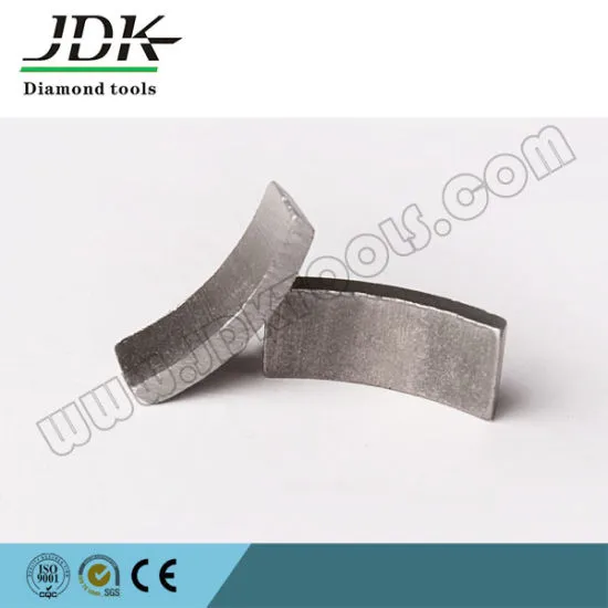 Segmento de perforación de diamante tipo corona para piedra