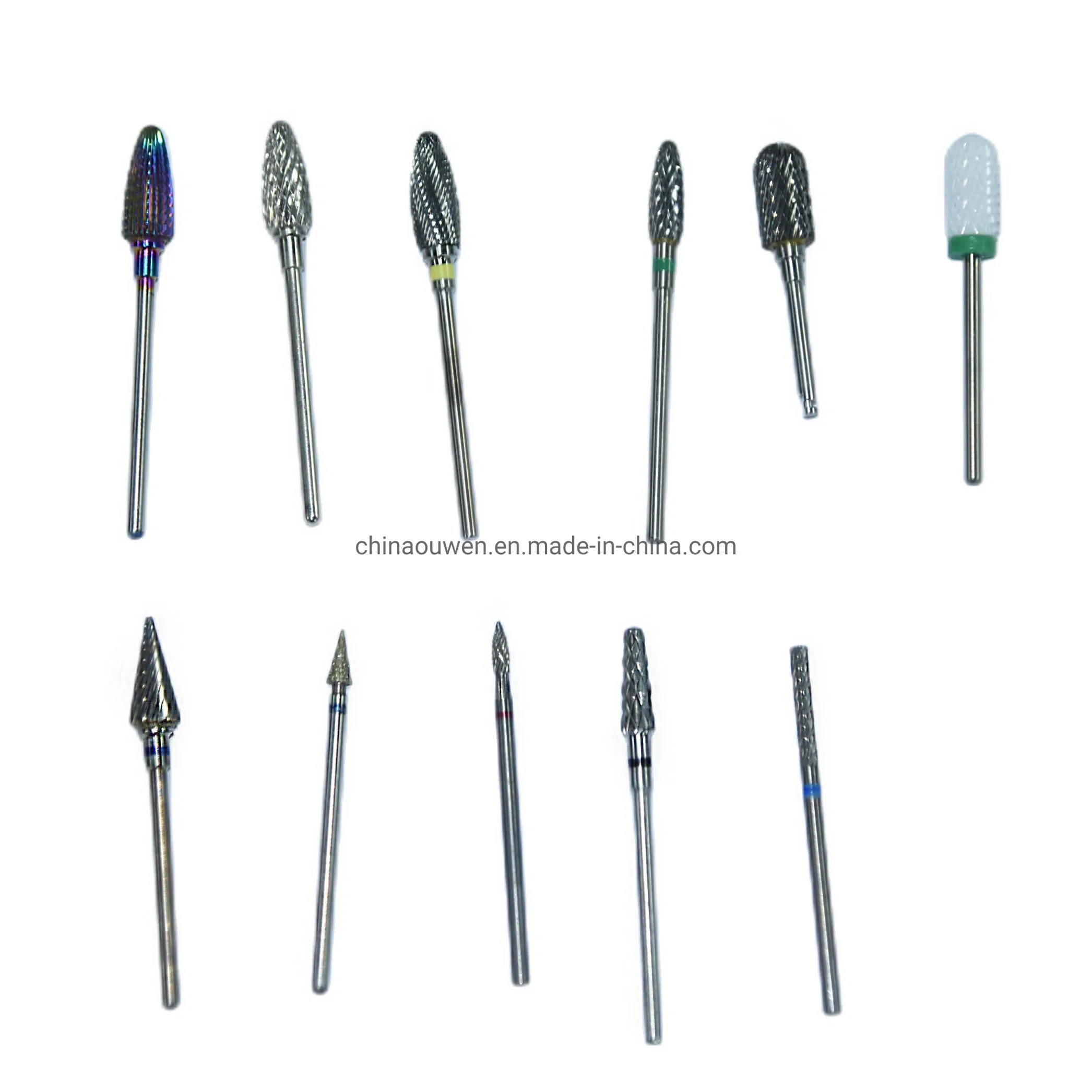 Equipo Dental Cabeza de Rectificado Dental Bur de Diamante de Acero de Tungsteno