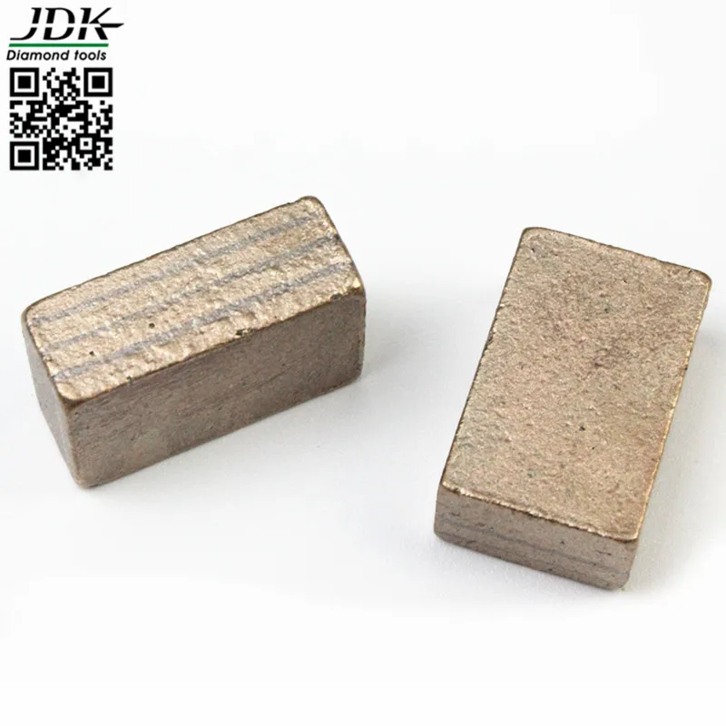 Segmento de diamante para cortar recinto cantera de mármol en México 24*10*15mm