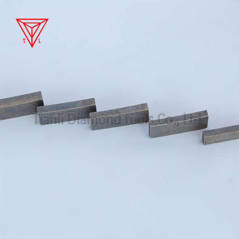 Mejor Calidad Multi Hoja de Corte Segmento Cortador de Diamante Segmento de Diamante para Granito Mármol Arenisca