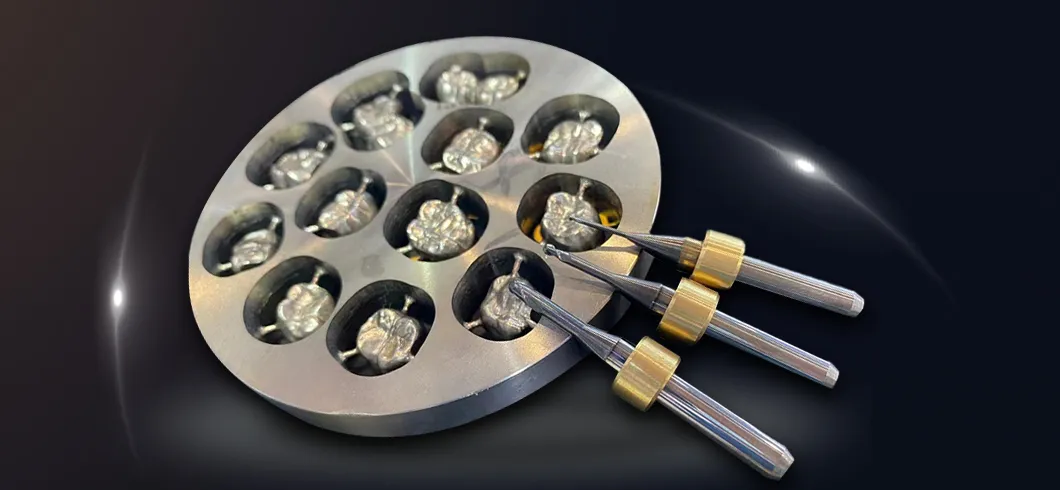 Fresas de cerámica de zirconio para máquinas de fresado dental del laboratorio dental Diamond Bur
