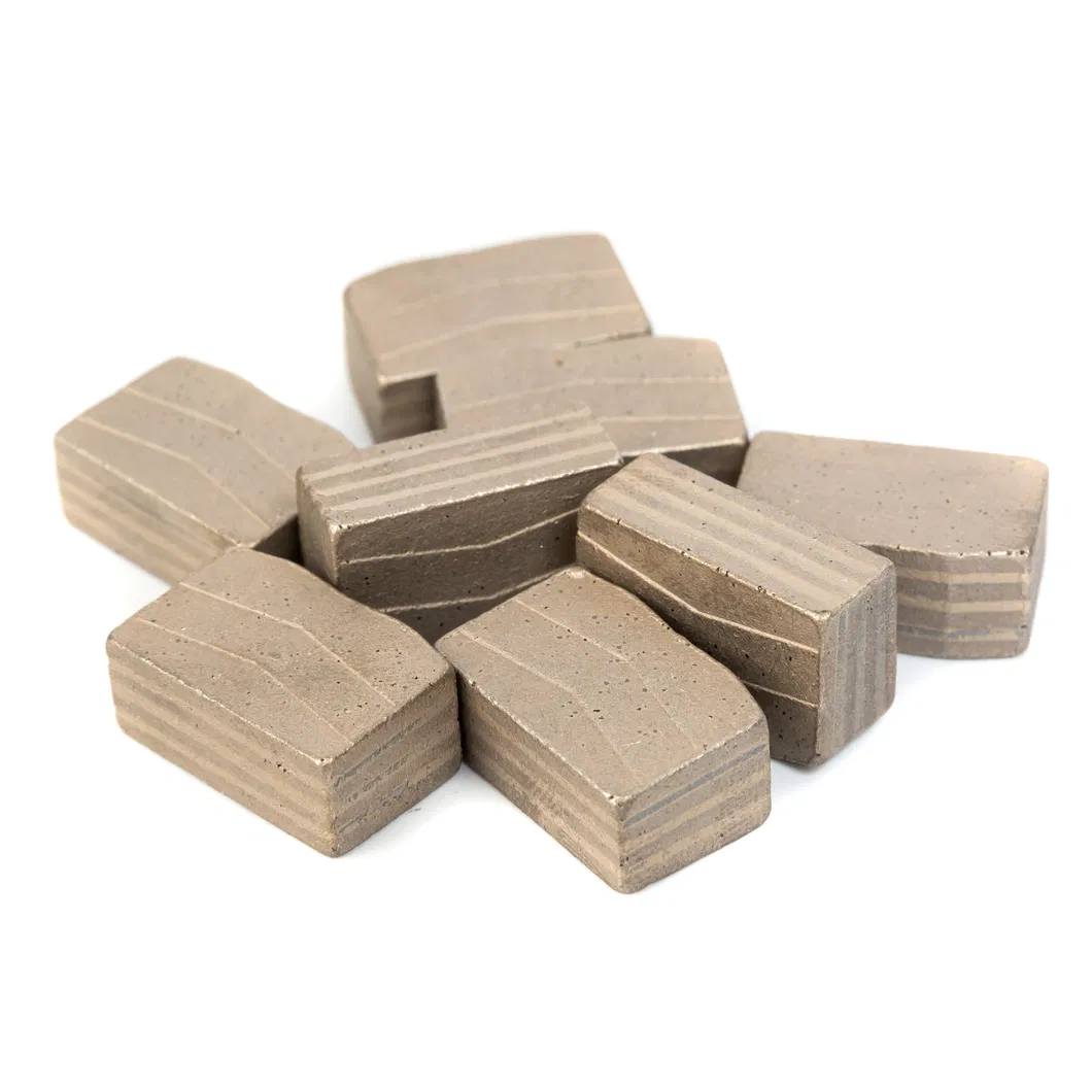 Segmento de diamante de múltiples cuchillas para cortar granito, mármol, arenisca, basalto