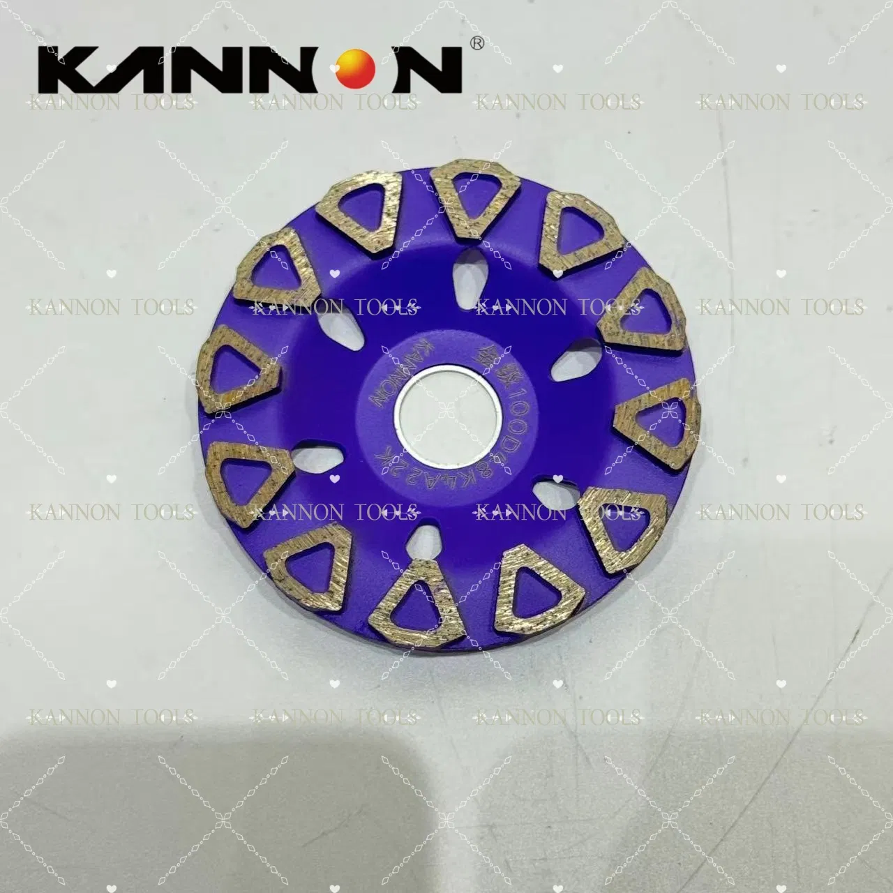 Disco de diamante con unión de resina de alta velocidad para pulido fino de suelo de concreto después del rectificado áspero