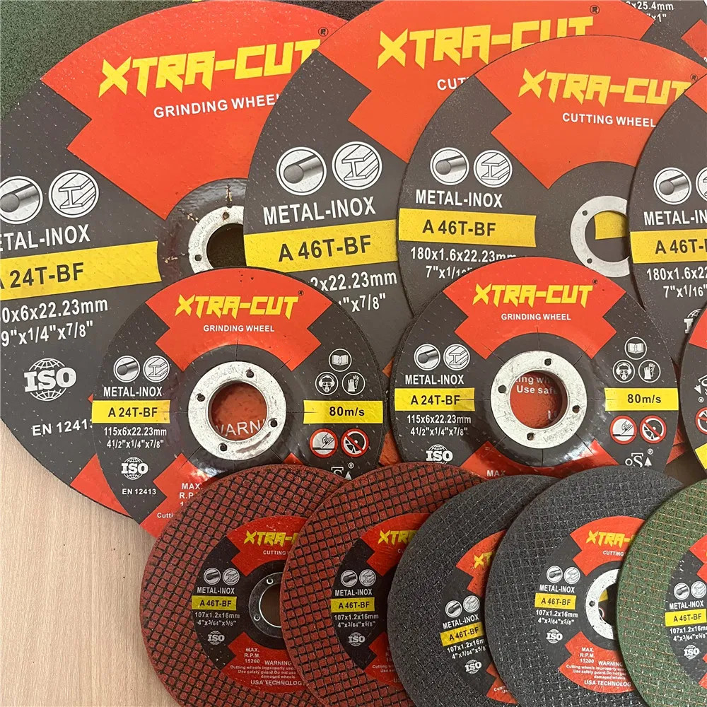 Disco de Corte Abrasivo de Diamante para Corte de Riel de Alta Velocidad 4"100mm