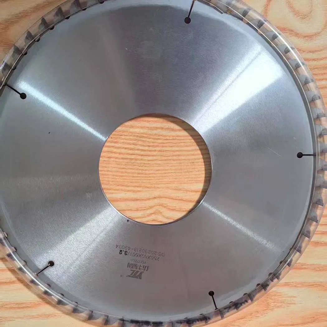 350 mm Hoja de sierra de diamante para soldadura de granito, hojas de sierra circular para el procesamiento de tubos de Gfrp, utilizando un diseño de borde continuo y teniendo un rendimiento de reducción de ruido