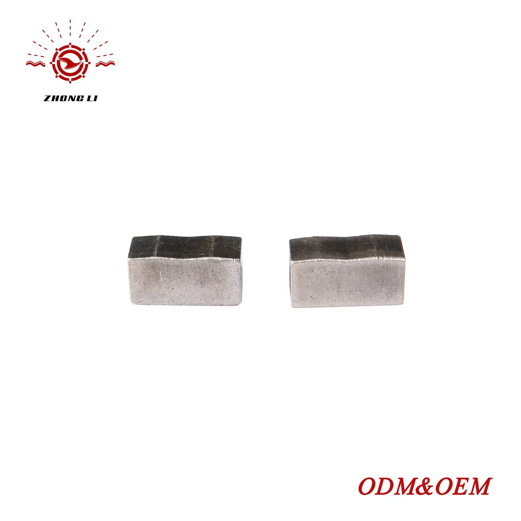 Segmento de diamante de alto rendimiento para corte de mármol, piedra caliza y travertino