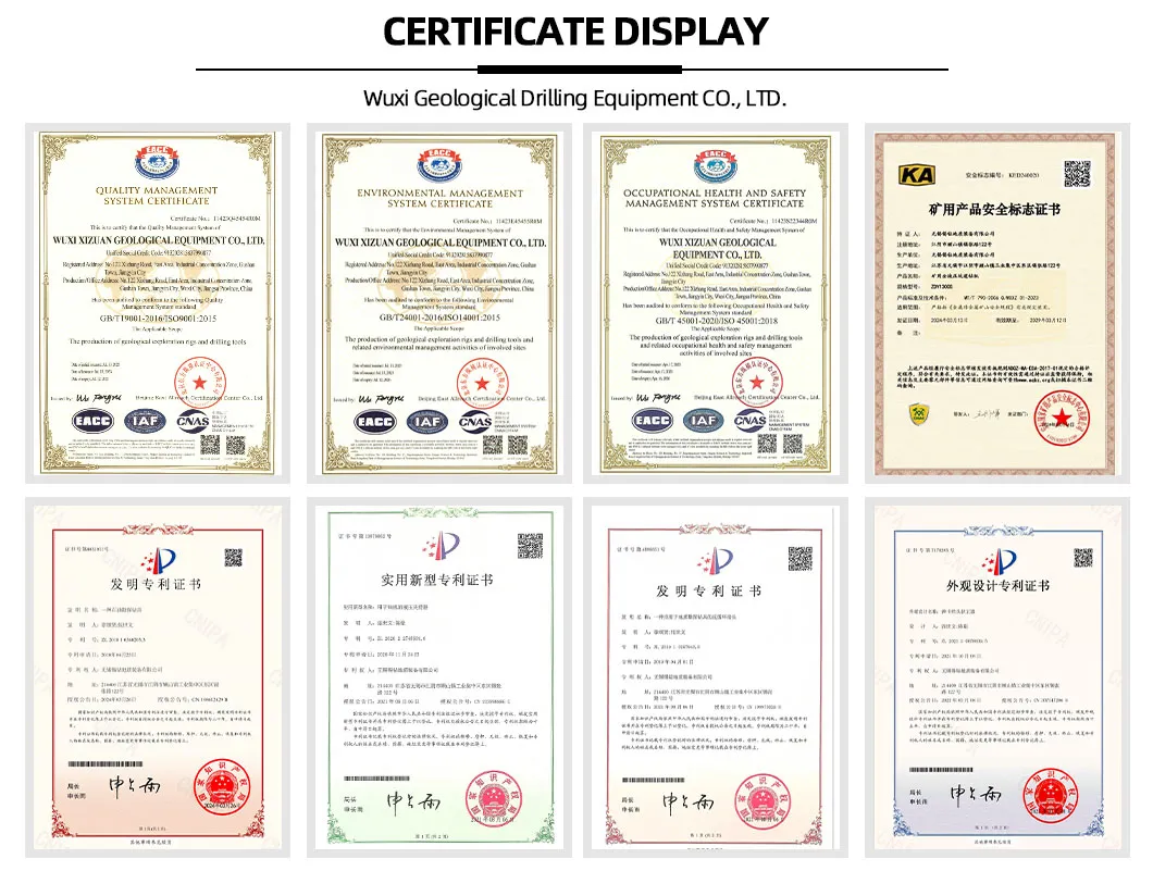 Certificaciones oficiales del sistema de calidad