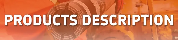 Brocas de núcleo de diamante impregnado Bq para perforación en minería de roca dura