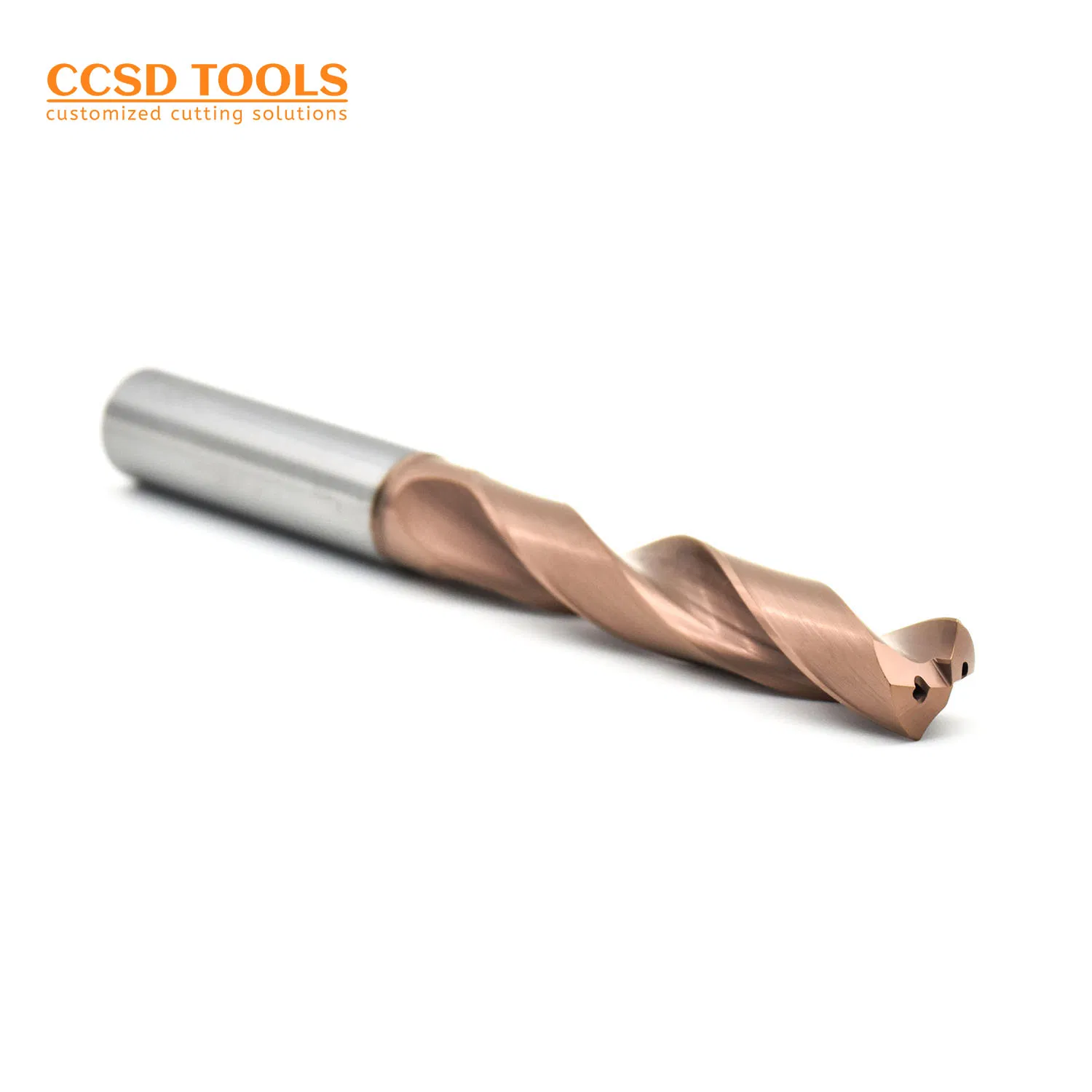 Herramientas de Enfriamiento Interno de Carburo Router Carburo de Tungsteno HSS Núcleo de Diamante Tornillo Rosca Botón Brocas de Perforación 2f