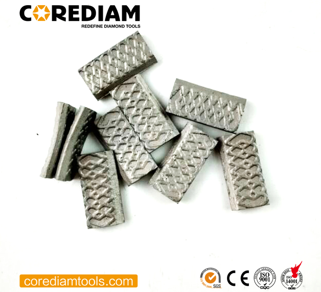 Segmento de diamante para brocas de núcleo Herramientas de diamante Herramienta de corte