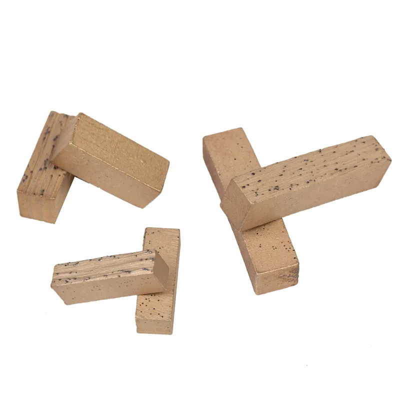 Segmento de diamante de múltiples cuchillas para cortar granito, mármol, arenisca, basalto