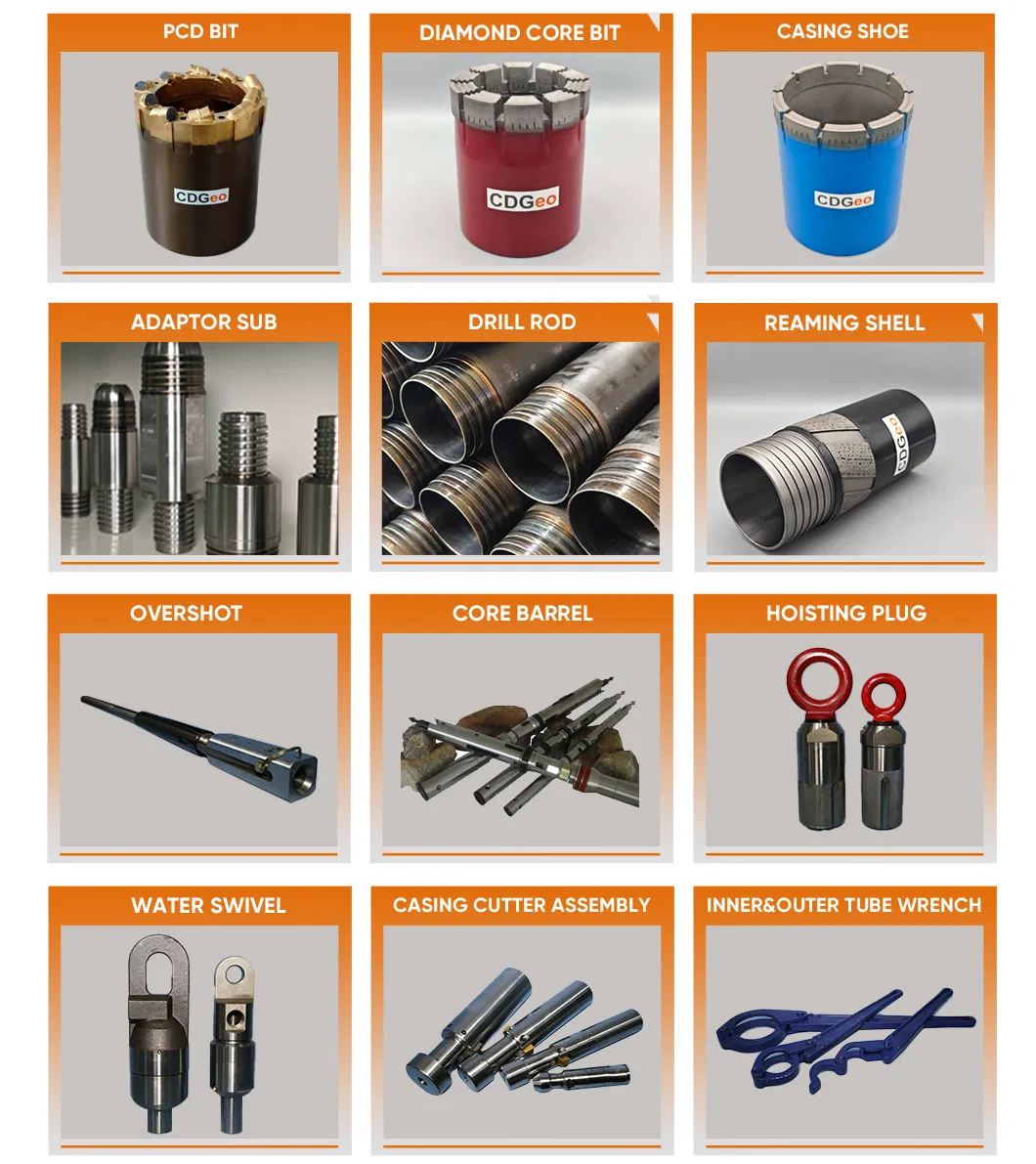 Catálogo de productos principales de perforación