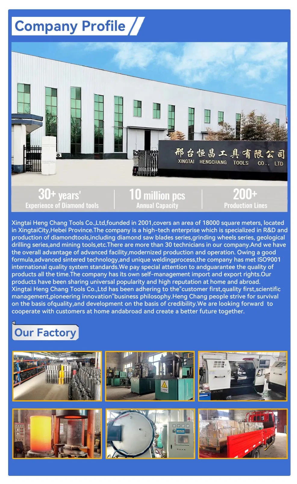 Venta al por mayor de fábrica Hq Hq3 Nq Bq brocas de núcleo de diamante