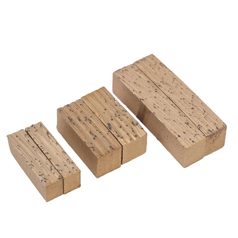 Segmento de diamante de múltiples cuchillas para cortar granito, mármol, arenisca, basalto