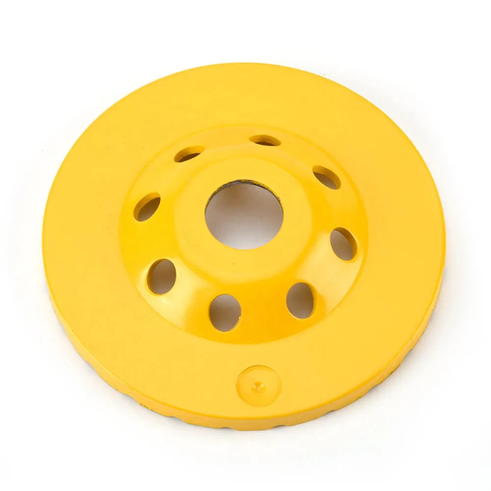 Venta caliente en Brasil Rueda de copa de concreto Diaflex personalizada para operaciones de molienda precisas y suaves Rueda de copa de diamante para molienda