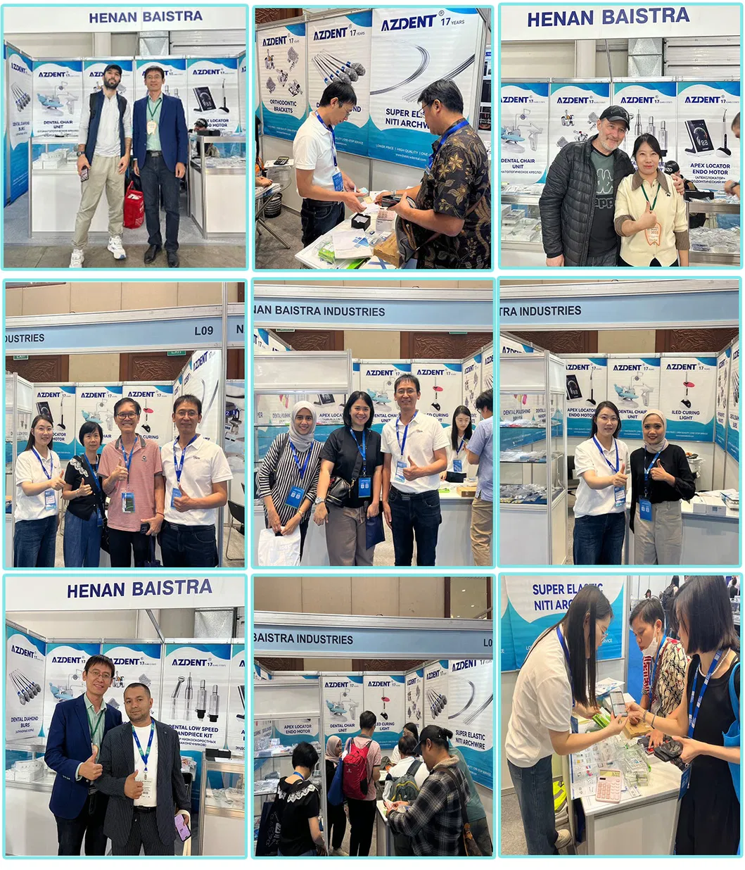 Exposiciones internacionales de equipos dentales