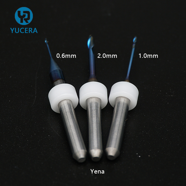 Fresas de diamante Yucera Dental Premium para sistemas CAD Cam