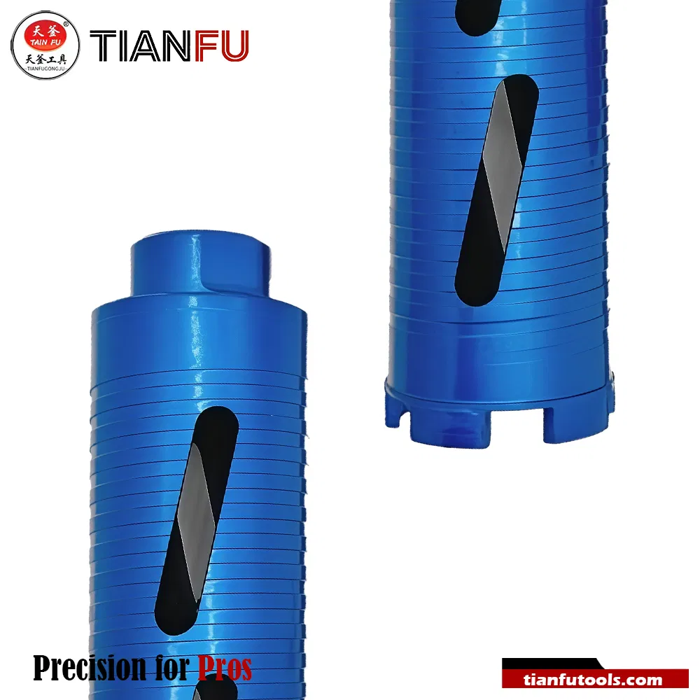 295mm Broca de núcleo de diamante seca de cara plana para concreto con 5/8-11 rosca
