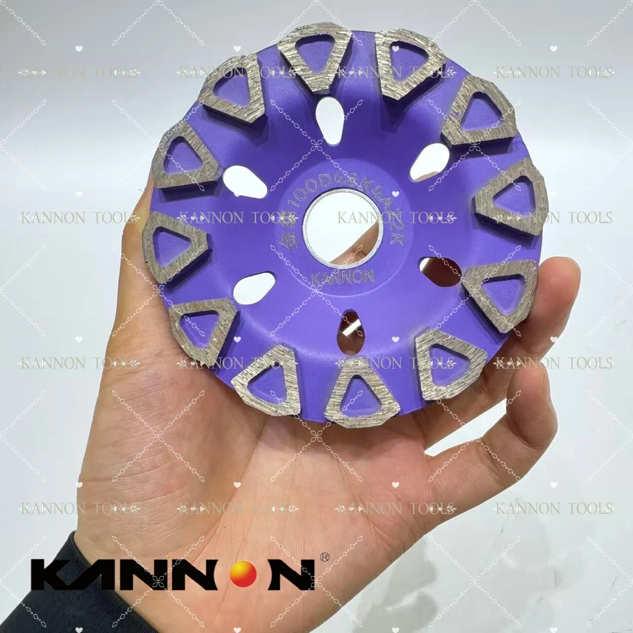 Disco de diamante con unión de resina de alta velocidad para pulido fino de suelo de concreto después del rectificado áspero