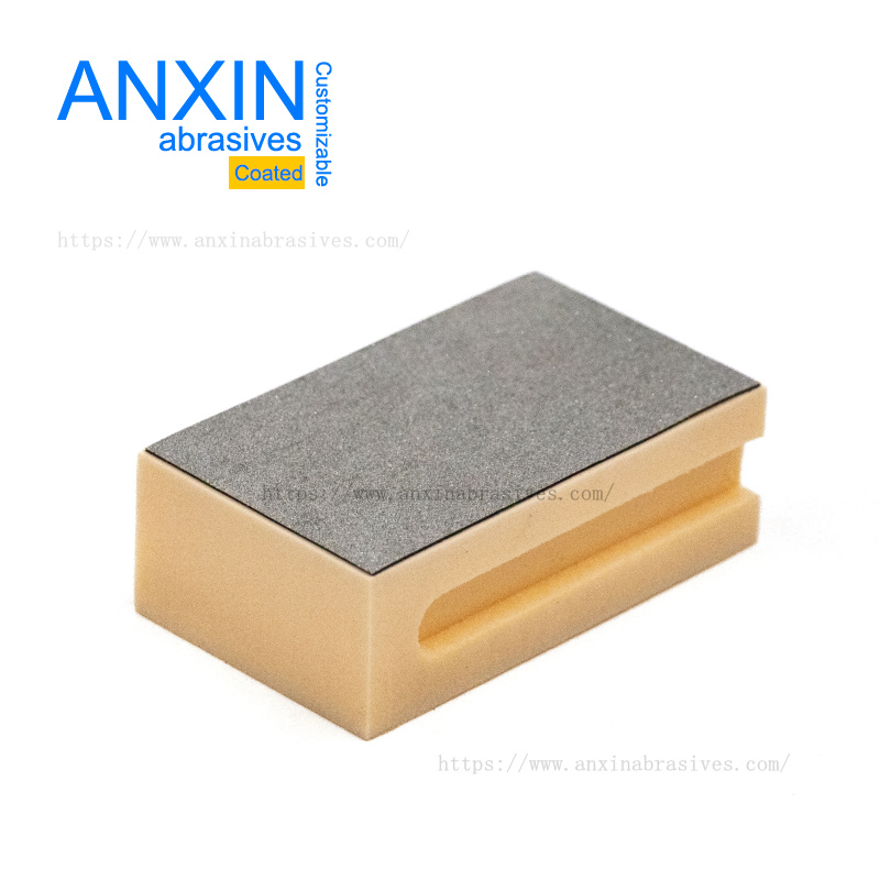 Pad de mano de diamante totalmente electrochapado personalizado 95X55X30mm para pulido de piedras