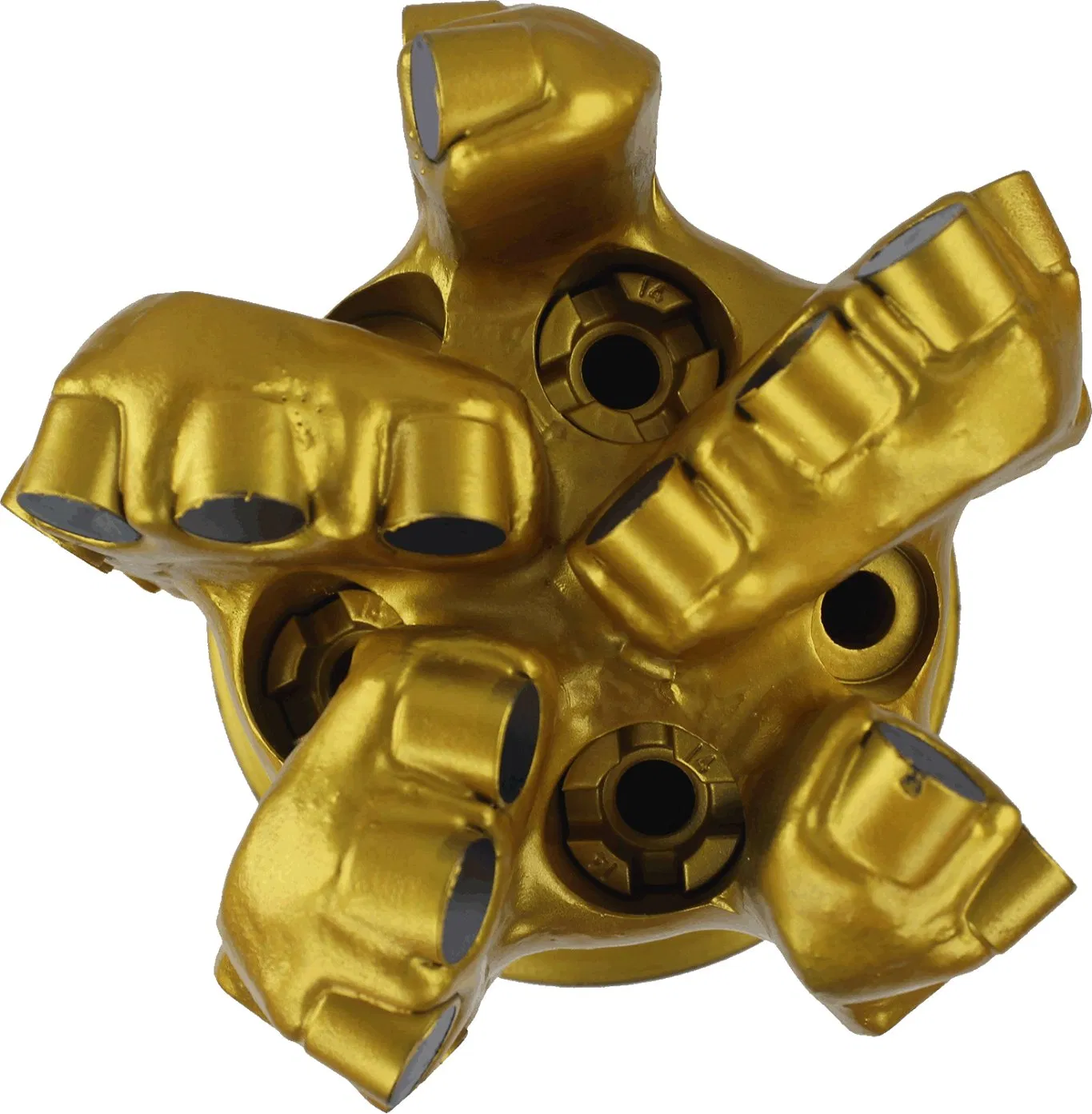 Fábrica de API Broca de Diamante Policristalino Compacto de Alta Calidad 9-1/2 Cuerpo de Acero Broca PDC Broca Híbrida Reduce Costos de Perforación Perforación de Petróleo y Gas
