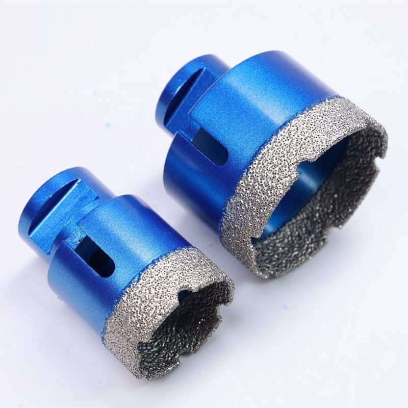 M14 Broca de núcleo para azulejos de cerámica de diamante de soldadura al vacío
