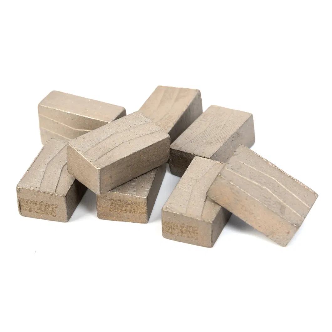Segmento de diamante de múltiples cuchillas para cortar granito, mármol, arenisca, basalto