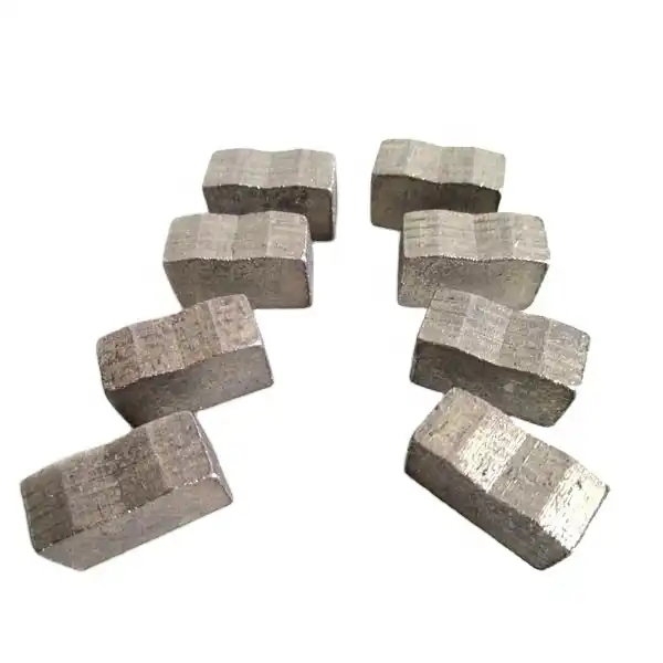 Herramientas de diamante de buena nitidez para corte de canteras, segmentos de diamante para una minería de piedra eficiente en granito y mármol