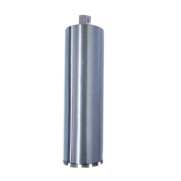 Broca de núcleo de diamante soldada con láser para hormigón reforzado, perforación de núcleos de hormigón en seco y húmedo, perforación de núcleos de hormigón a alta velocidad