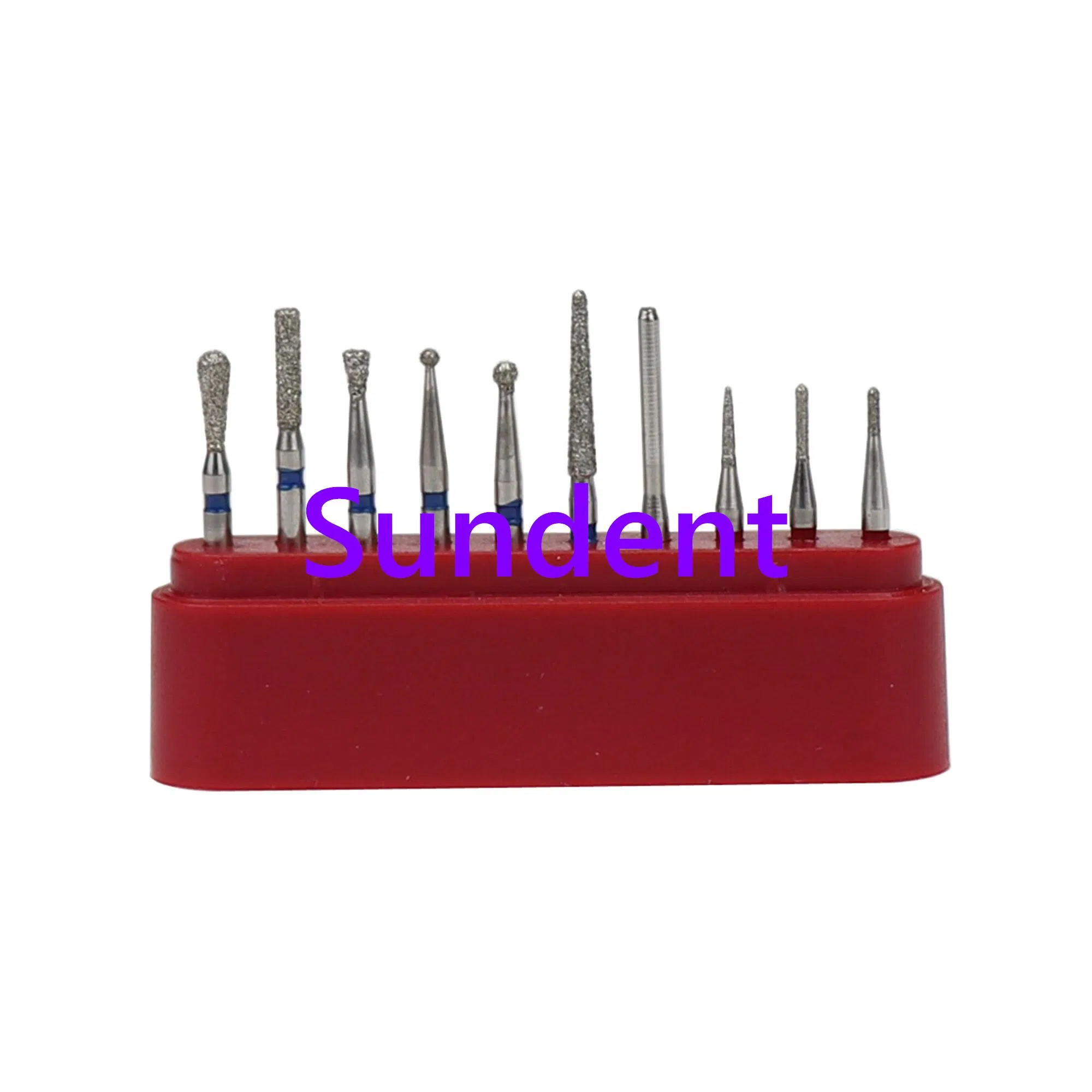 Kits de fresas de diamante Fg para piezas de mano de alta velocidad Fg-116 Uso clínico