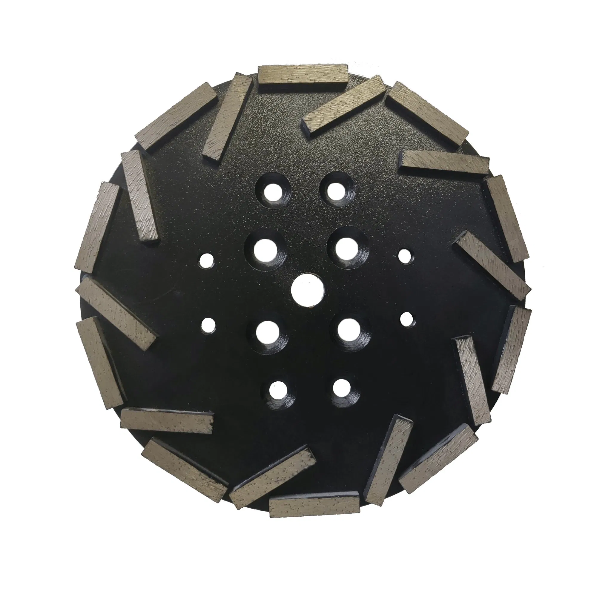 Disco de molienda de diamante en segmentos en forma de hoz