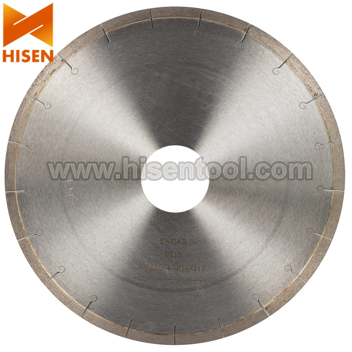 300mm Disco de sierra de diamante para azulejos de porcelana