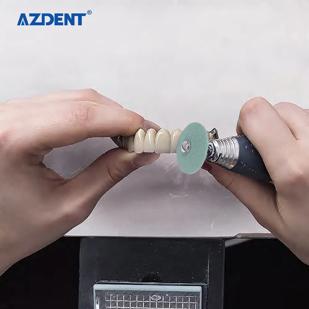 Laboratorio Dental Azdent Muela de Diamante Cerámica Burs de Pulido de Porcelana de Circonio