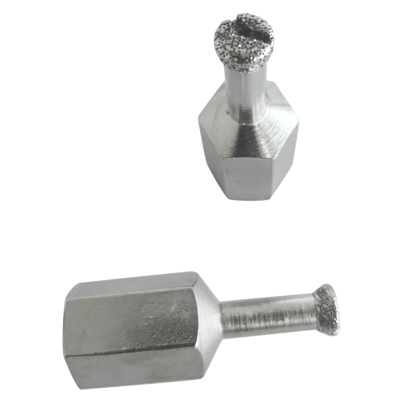 Herramienta de perforación con broca de diamante para anclajes en piedra para azulejos
