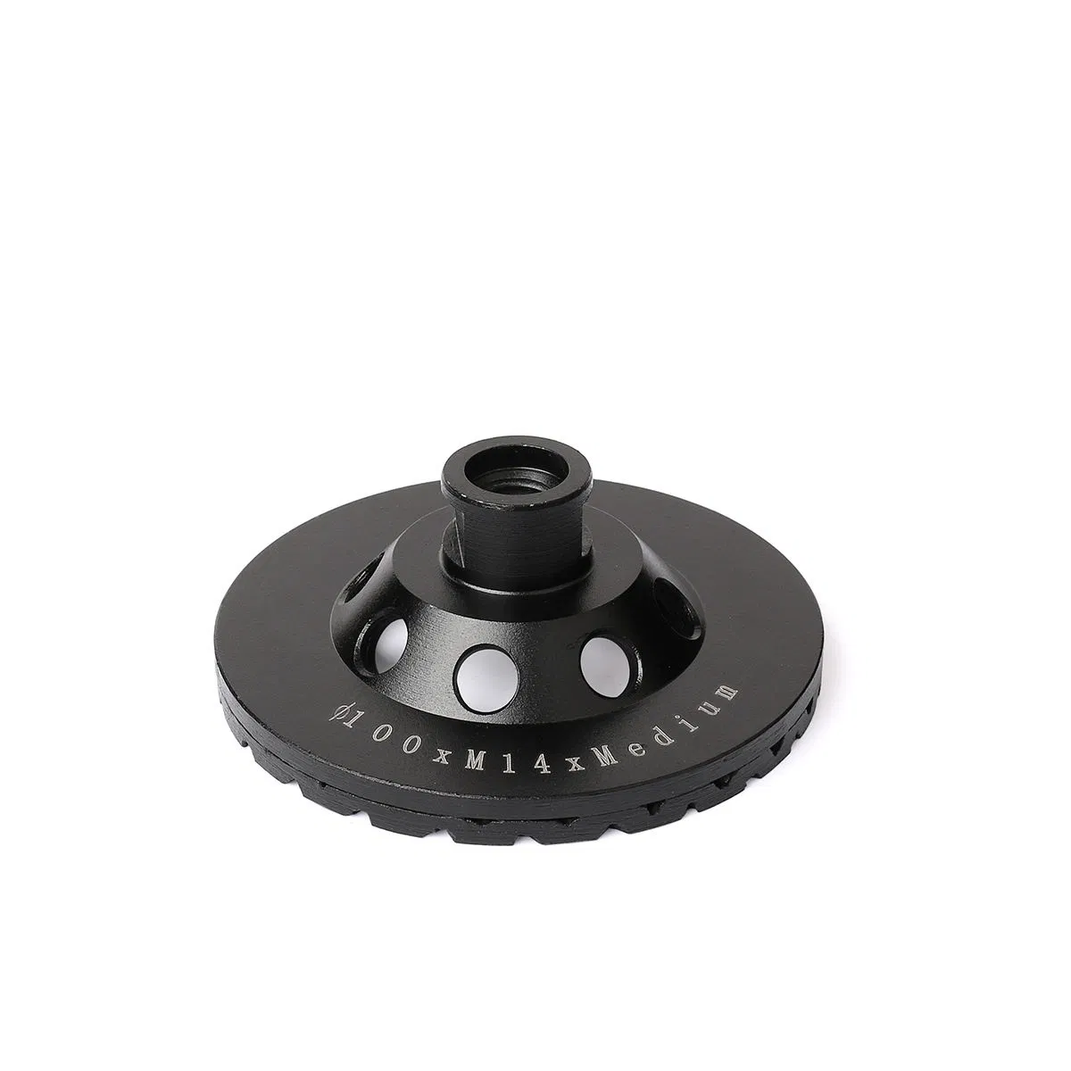 100mm Rueda de molienda de diamante para la eliminación agresiva de material de concreto