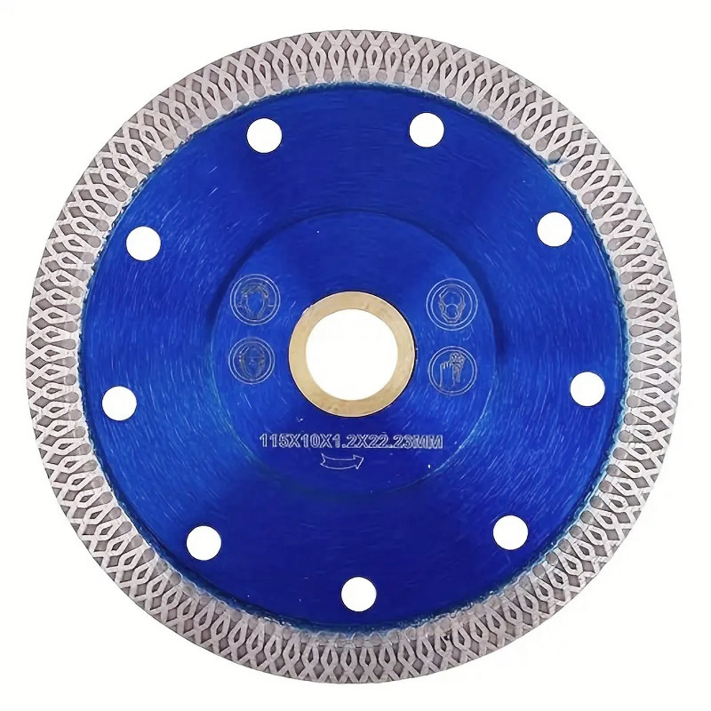 Herramientas profesionales de diamante fino Hoja de sierra circular para granito de mármol Corte de porcelana de azulejos