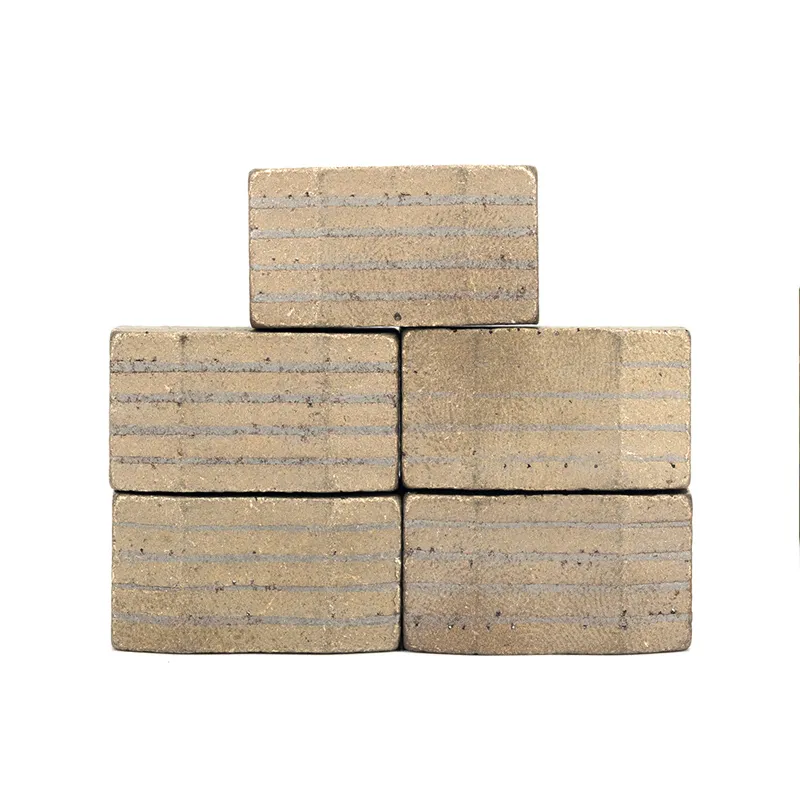 Segmento de diamante de múltiples cuchillas para cortar granito, mármol, arenisca, basalto